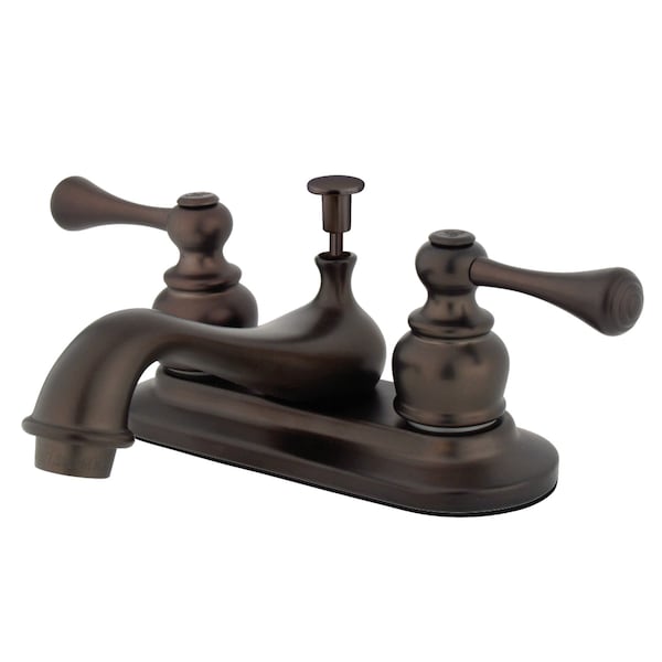 4" Centerset Bathroom Faucet, Oil Rubbed Bronze